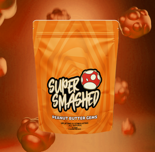 Peanut Butter Milk Chocolate Gems – Entheogenic Infusion (40 Servings • 0.125 g per Serving)