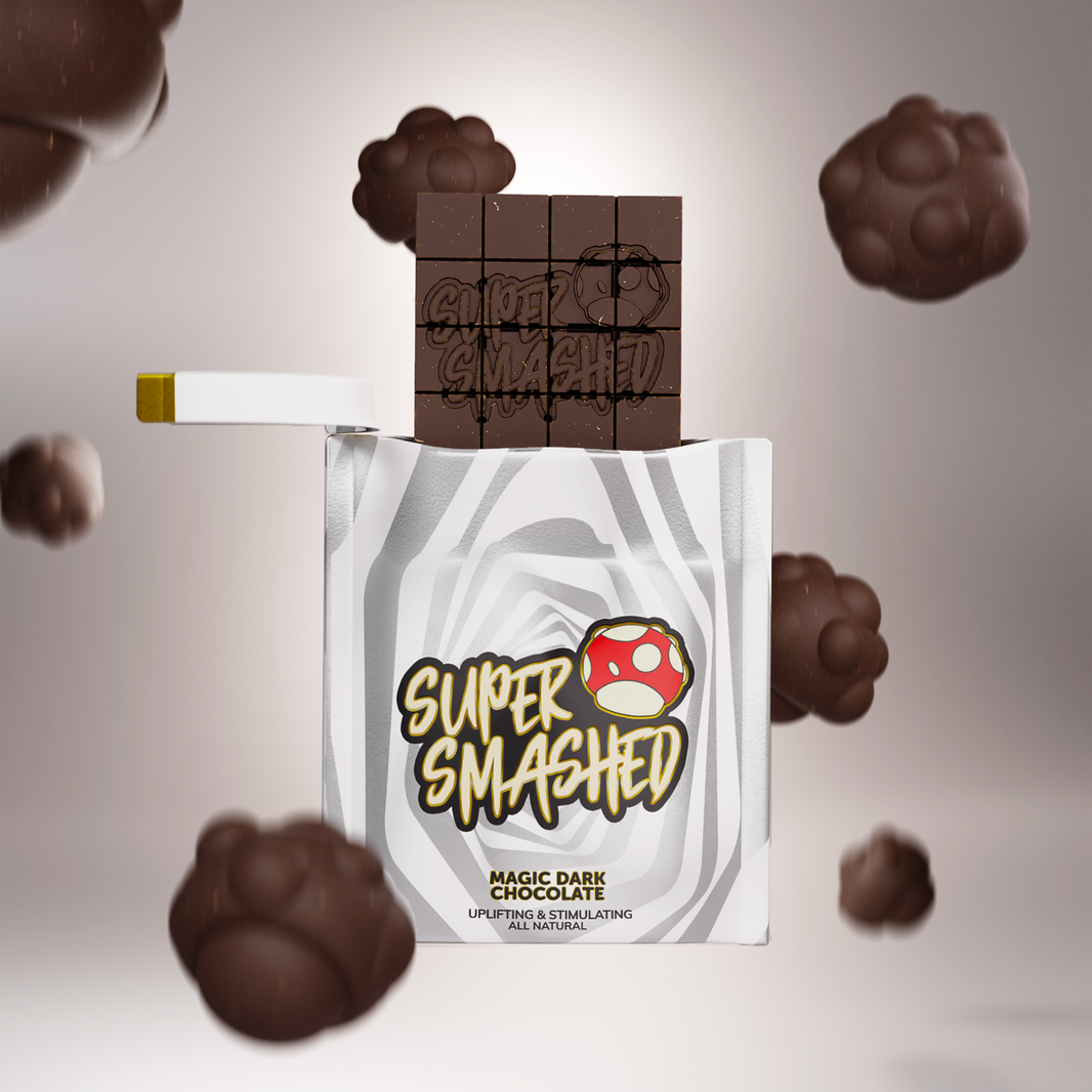 Super Smashed Shrooms - Mushrooms Chocolates, Gummies, and more